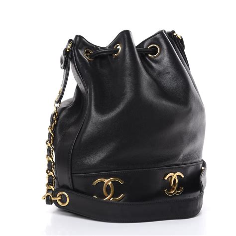 chanel drawstring shoulder bag|large drawstring bag chanel.